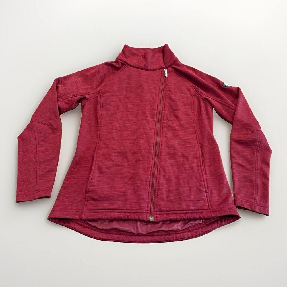 Ariat Ariattek Womens Red Vanquish Full Zip Long Sleeve Jacket Size M Medium